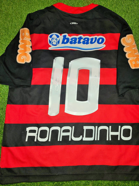 Ronaldinho Flamengo 2011 2012 Olympikus Jersey Shirt Camiseta L foreversoccerjerseys