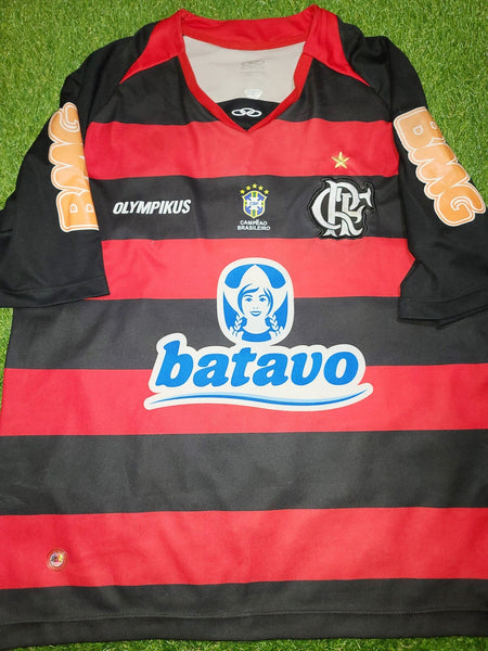 Ronaldinho Flamengo 2011 2012 Olympikus Jersey Shirt Camiseta L foreversoccerjerseys
