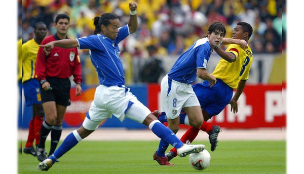 Ronaldinho Nike Brazil 2004 Away Soccer Jersey Shirt M Nike