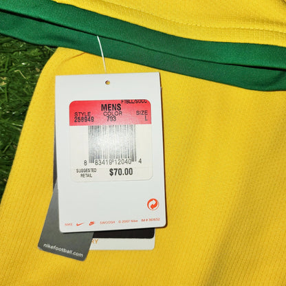 Ronaldinho Nike Brazil 2008 Jersey Shirt Camiseta BNWT L SKU# 258949-703 foreversoccerjerseys