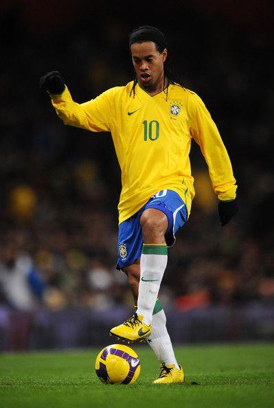 Ronaldinho Nike Brazil 2008 Jersey Shirt Camiseta L foreversoccerjerseys