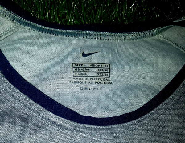 Ronaldinho PSG Paris Saint Germain 2001 2002 DEBUT SEASON Grey Jersey Shirt Camiseta L foreversoccerjerseys