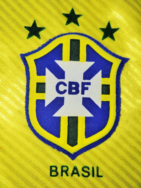 Ronaldo Brazil 1994 WORLD CUP Umbro Home Soccer Jersey Shirt L Umbro