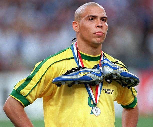 Ronaldo Brazil 1998 WORLD CUP Home Nike Jersey Shirt Camiseta L foreversoccerjerseys