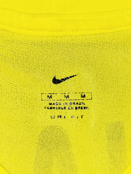 Ronaldo Brazil 2002 WORLD CUP Soccer Home Jersey Shirt M Nike