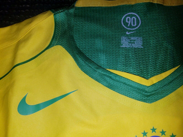 Ronaldo Brazil 2004 PLAYER ISSUE LIMITED EDITION Jersey Shirt L - foreversoccerjerseys