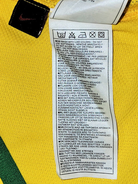 Ronaldo Brazil 2006 World Cup Home Jersey Shirt Camiseta L SKU# S6AOM 103889 Nike