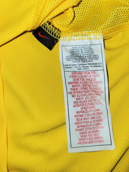 Ronaldo Brazil 2006 World Cup Home Soccer Jersey Shirt XL SKU# S6AOM 103889 Nike