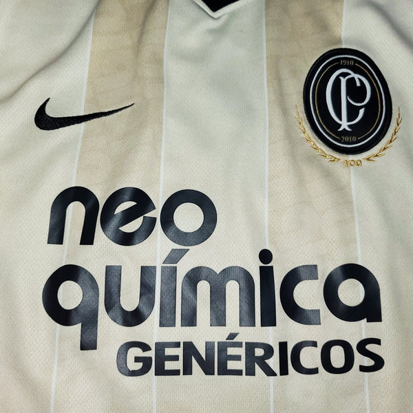 Ronaldo Corinthians Nike 2010 2011 SPECIAL ANNIVERSARY CENTENARY 100 YEARS Jersey Camiseta Shirt XL foreversoccerjerseys