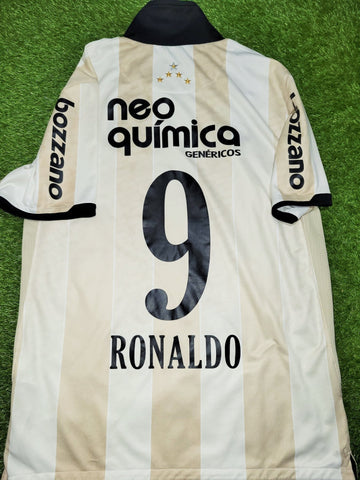 Ronaldo Corinthians Nike 2010 2011 SPECIAL ANNIVERSARY CENTENARY 100 YEARS Soccer Jersey Camiseta Shirt M SKU# 382409-201 Nike