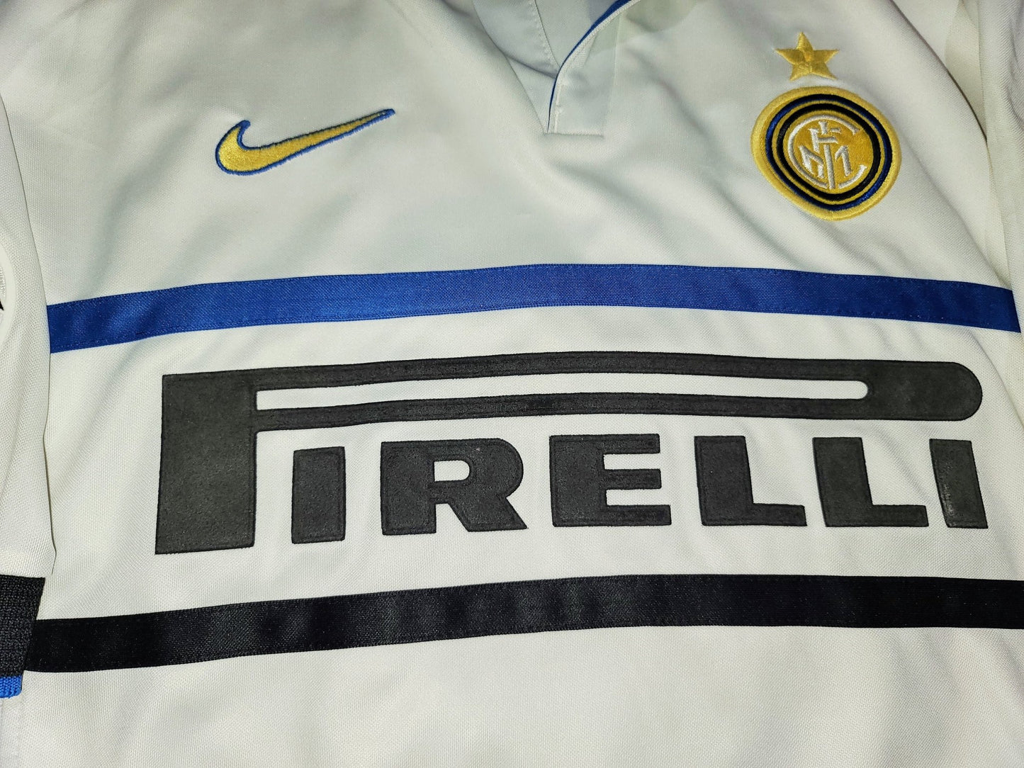 Ronaldo Inter Milan 1998 1999 UEFA Nike Jersey Shirt Maglia M foreversoccerjerseys