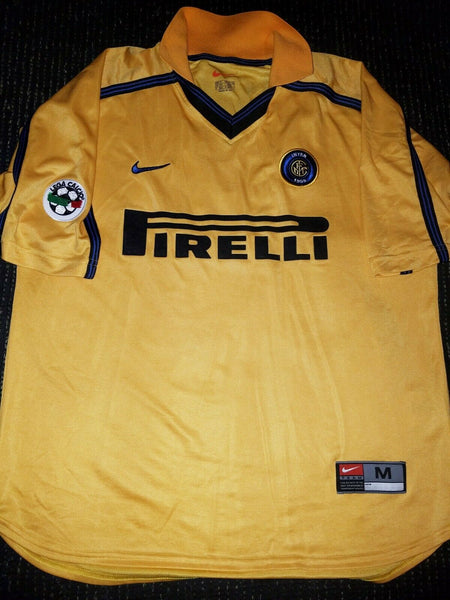 Ronaldo Inter Milan 1999 2000 Jersey Shirt Maglia M - foreversoccerjerseys