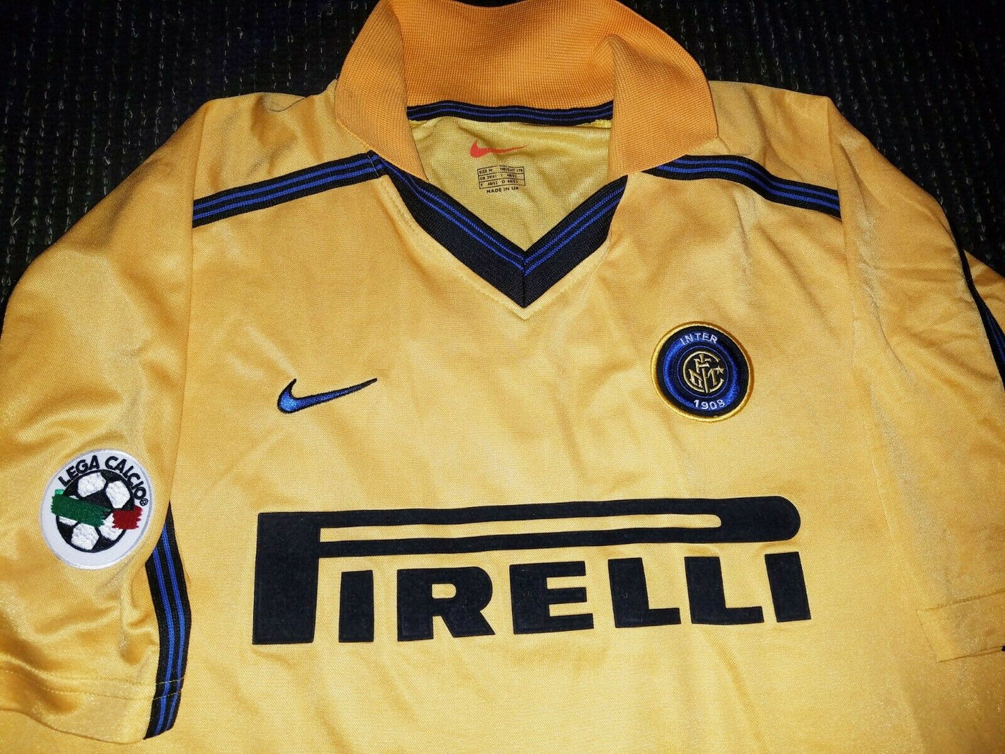 Ronaldo Inter Milan 1999 2000 Jersey Shirt Maglia M - foreversoccerjerseys