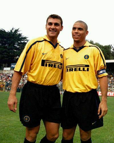Ronaldo Inter Milan 1999 2000 Jersey Shirt Maglia M - foreversoccerjerseys
