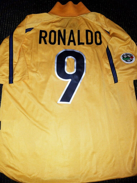 Ronaldo Inter Milan 1999 2000 Jersey Shirt Maglia M - foreversoccerjerseys