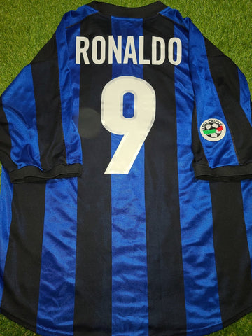Ronaldo Inter Milan 1999 2000 Nike Jersey Shirt Maglia XL foreversoccerjerseys
