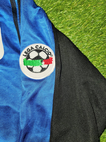 Ronaldo Inter Milan 2000 2001 Nike Long Sleeve Jersey Shirt Maglia L foreversoccerjerseys