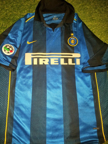 Ronaldo Inter Milan 2001 2002 Jersey Shirt Maglia L - foreversoccerjerseys