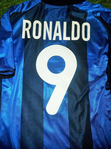 Ronaldo Inter Milan 2001 2002 Jersey Shirt Maglia L - foreversoccerjerseys