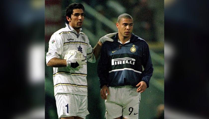 Inter Milan 1998 1999 Home football shirt ERA RONALDO soccer jersey Nike sz  L
