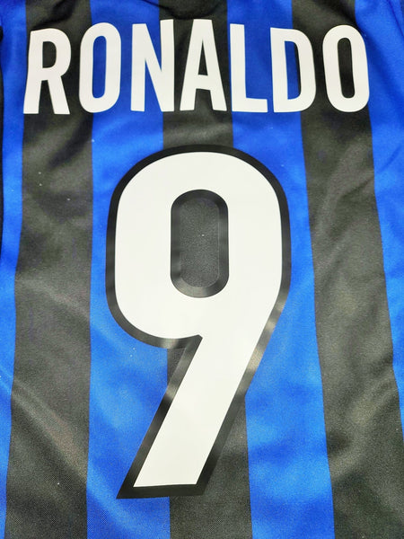Ronaldo Inter Milan Nike 1998 1999 UEFA Jersey Shirt Maglia L foreversoccerjerseys