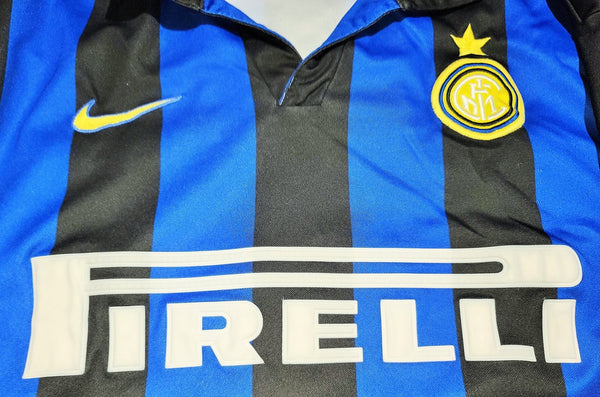 Ronaldo Inter Milan Nike 1998 1999 UEFA Jersey Shirt Maglia M foreversoccerjerseys