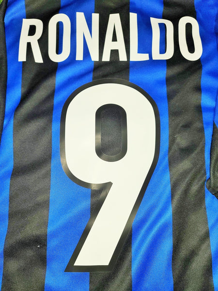 Ronaldo Inter Milan Nike 1998 1999 UEFA Jersey Shirt Maglia M foreversoccerjerseys