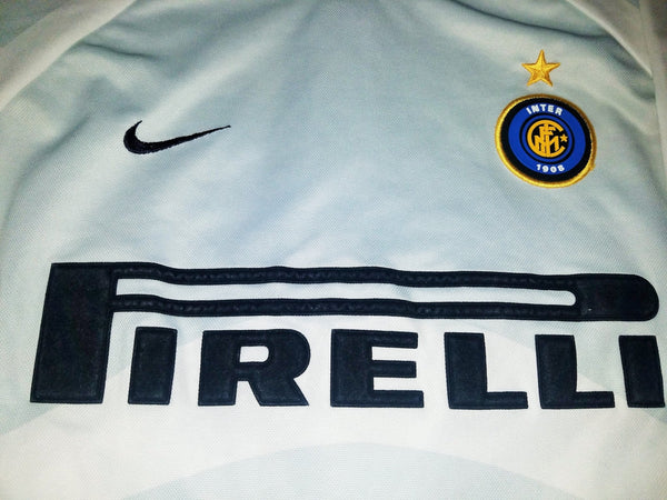Ronaldo Inter Milan Nike 2001 2002 Away White Jersey Shirt Maglia M foreversoccerjerseys