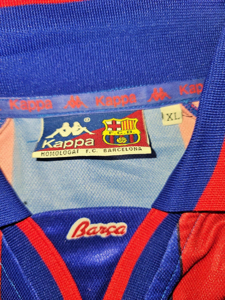 Ronaldo Kappa Barcelona 1996 1997 Jersey Shirt Maglia Camiseta XL foreversoccerjerseys