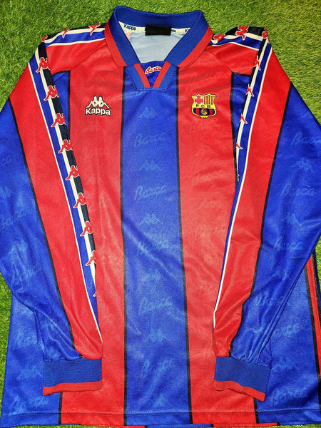 Ronaldo Kappa Barcelona 1996 1997 Long Sleeve Jersey Shirt Camiseta XL foreversoccerjerseys