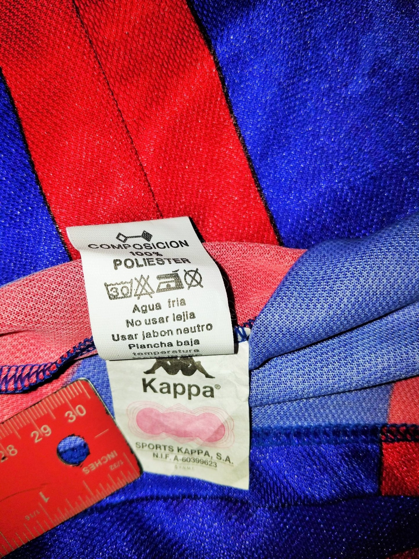 Ronaldo Kappa Barcelona 1996 1997 MATCH ISSUED Jersey Shirt Camiseta XL foreversoccerjerseys