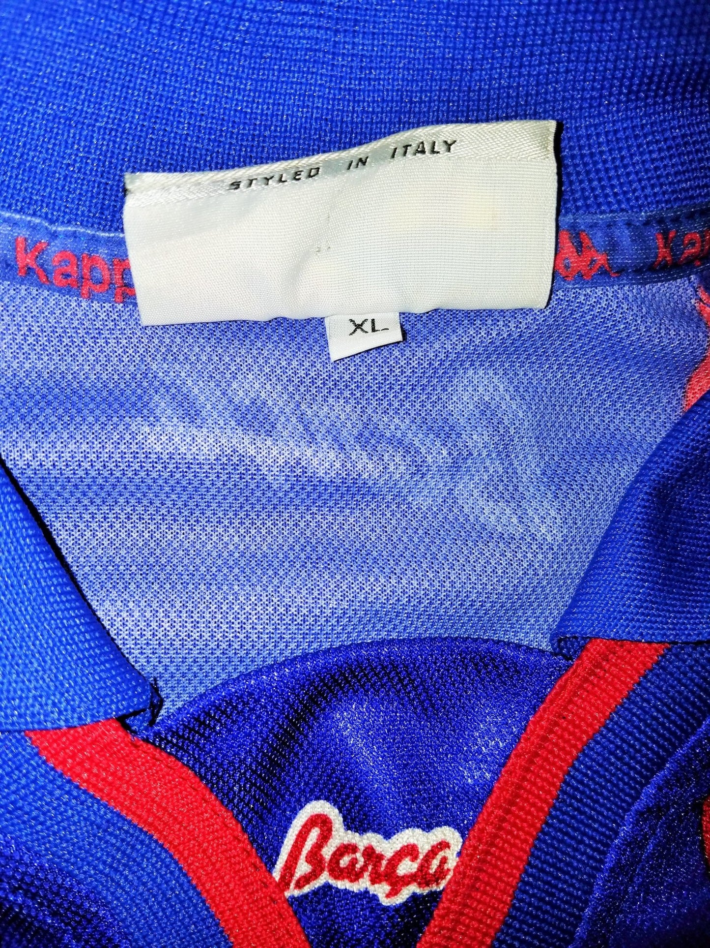 Ronaldo Kappa Barcelona 1996 1997 MATCH ISSUED Jersey Shirt Camiseta XL foreversoccerjerseys
