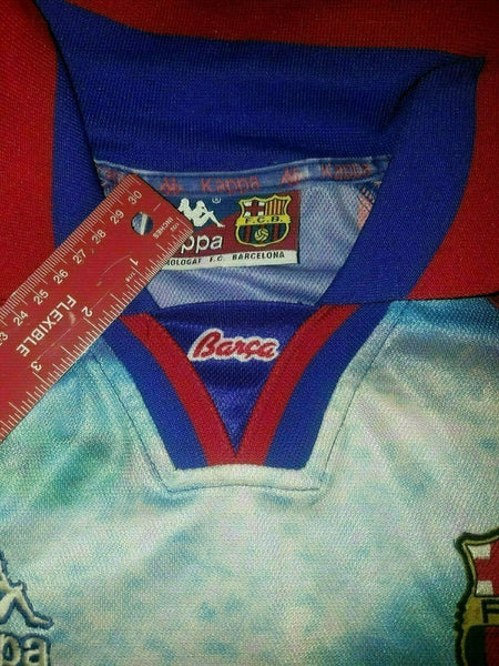 Ronaldo Kappa Barcelona Special Edition 1996 1997 Jersey XL - foreversoccerjerseys
