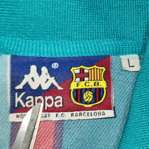 Ronaldo Kappa Barcelona UEFA CUP FINAL 1996 1997 Away Jersey Shirt Camiseta L foreversoccerjerseys