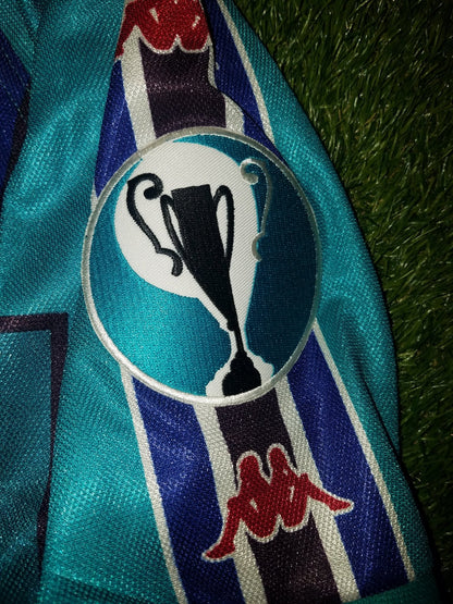 Ronaldo Kappa Barcelona UEFA CUP FINAL 1996 1997 Jersey Shirt Camiseta M foreversoccerjerseys