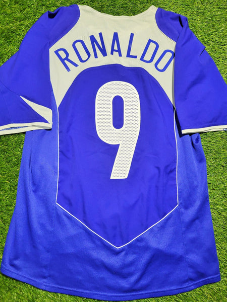 Ronaldo Nike Brazil 2004 Away Jersey Shirt Camiseta M SKU# 492817 Nike