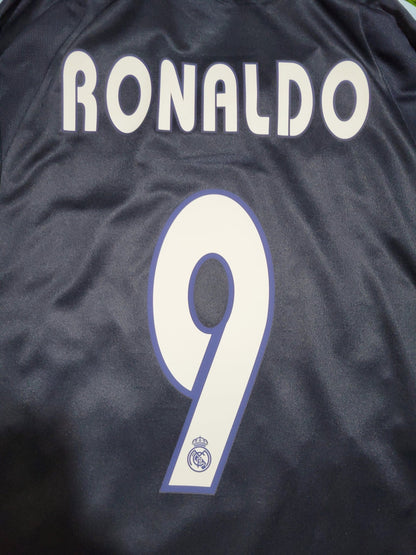 Ronaldo Real Madrid 2003 2004 Away Soccer Jersey Shirt XL SKU# 021796 Adidas