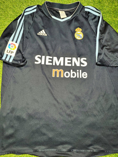 Ronaldo Real Madrid 2003 2004 Away Soccer Jersey Shirt XL SKU# 021796 Adidas