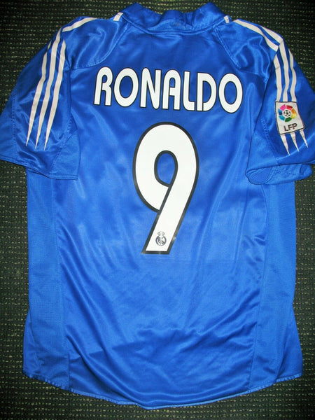 Ronaldo Real Madrid 2004 2005 Jersey Camiseta Shirt Barcelona L - foreversoccerjerseys