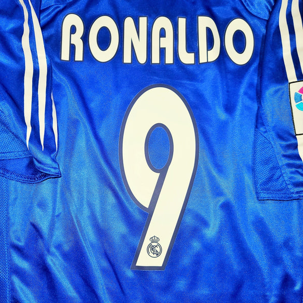 Ronaldo Real Madrid 2004 2005 Third Jersey Camiseta Shirt M SKU# 367817 foreversoccerjerseys