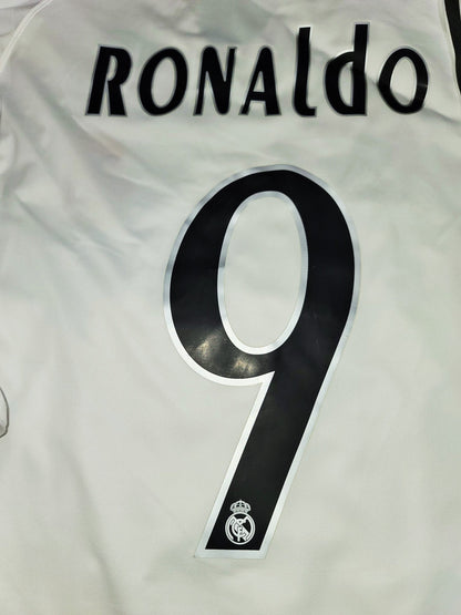 Ronaldo Real Madrid 2005 2006 Jersey Shirt Camiseta M SKU# 109879 APU002 foreversoccerjerseys