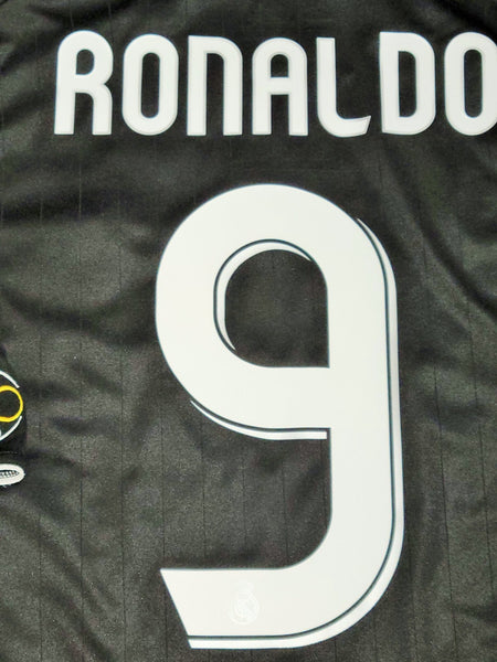 Ronaldo Real Madrid 2006 2007 Away Soccer Jersey Shirt L SKU# 060819 APU002 Adidas