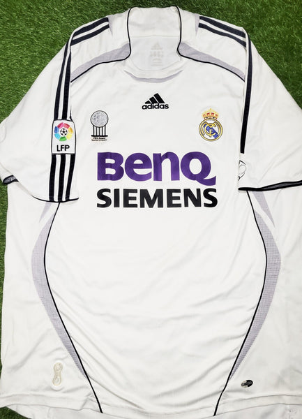 Ronaldo Real Madrid 2006 2007 Home Soccer Jersey Shirt XL SKU# 060879 Adidas