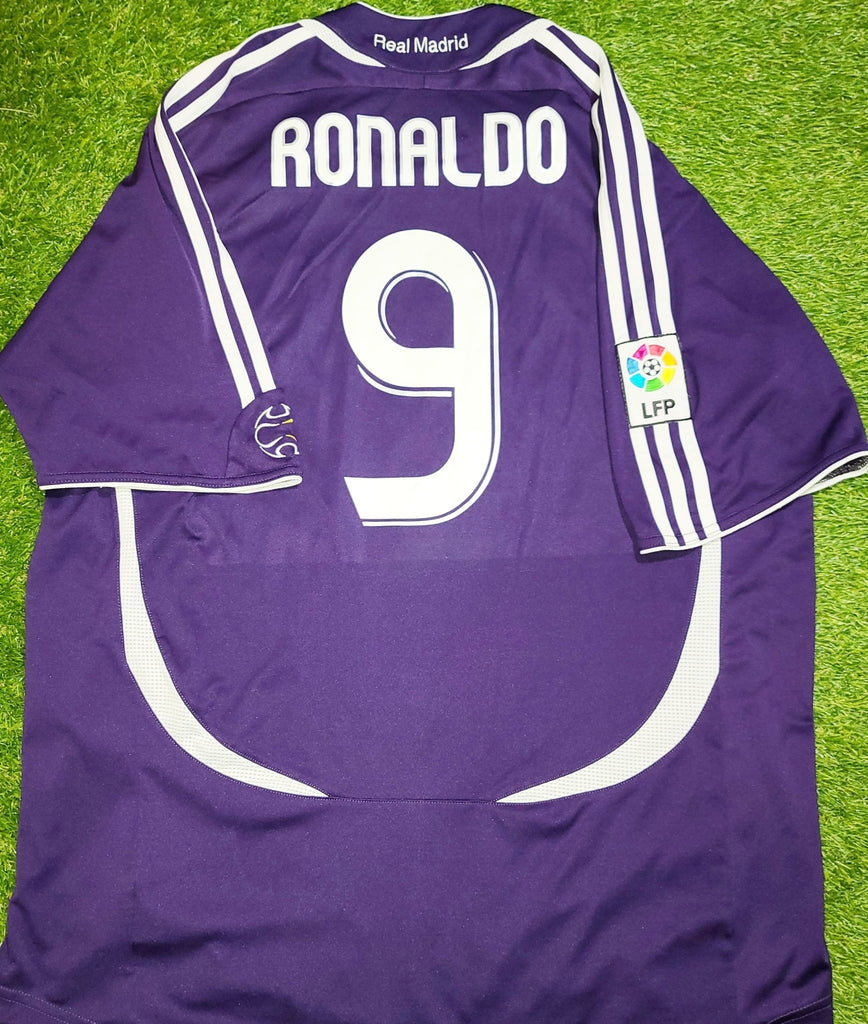 Ronaldo Real Madrid 2006 2007 Third Jersey Camiseta Maglia Shirt XL SKU# 055226 foreversoccerjerseys