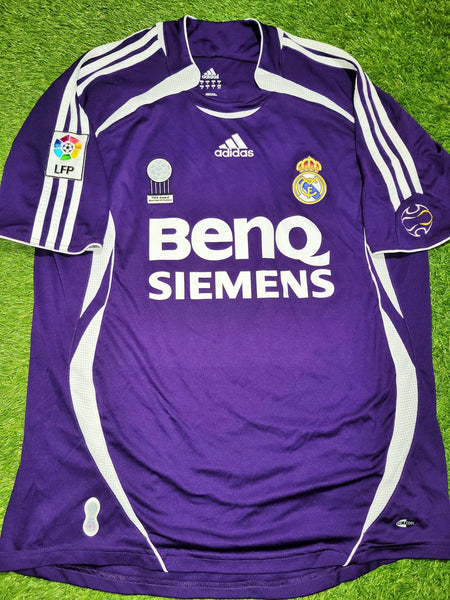 Ronaldo Real Madrid 2006 2007 Third Soccer Jersey Shirt M SKU# 055226 Adidas