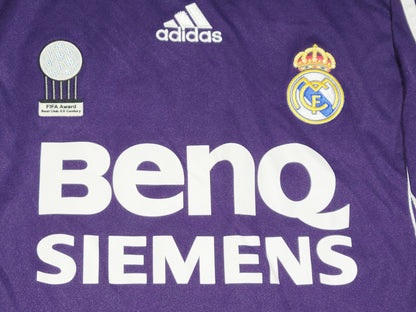 Ronaldo Real Madrid 2006 2007 Third Soccer Jersey Shirt M SKU# 055226 Adidas