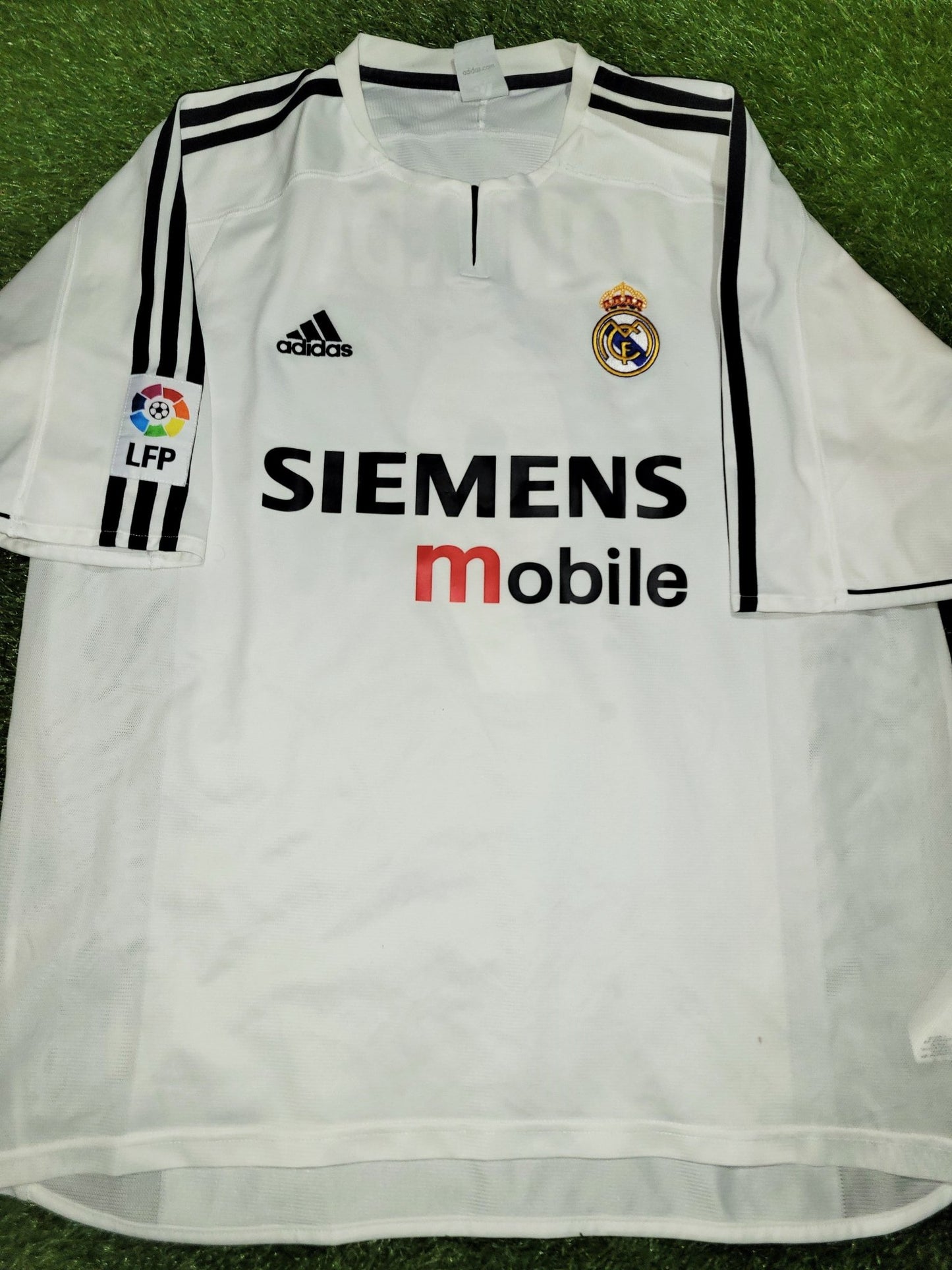 Ronaldo Real Madrid Home 2003 2004 GALACTICOS Jersey Shirt Camiseta XL SKU# 021804 Adidas