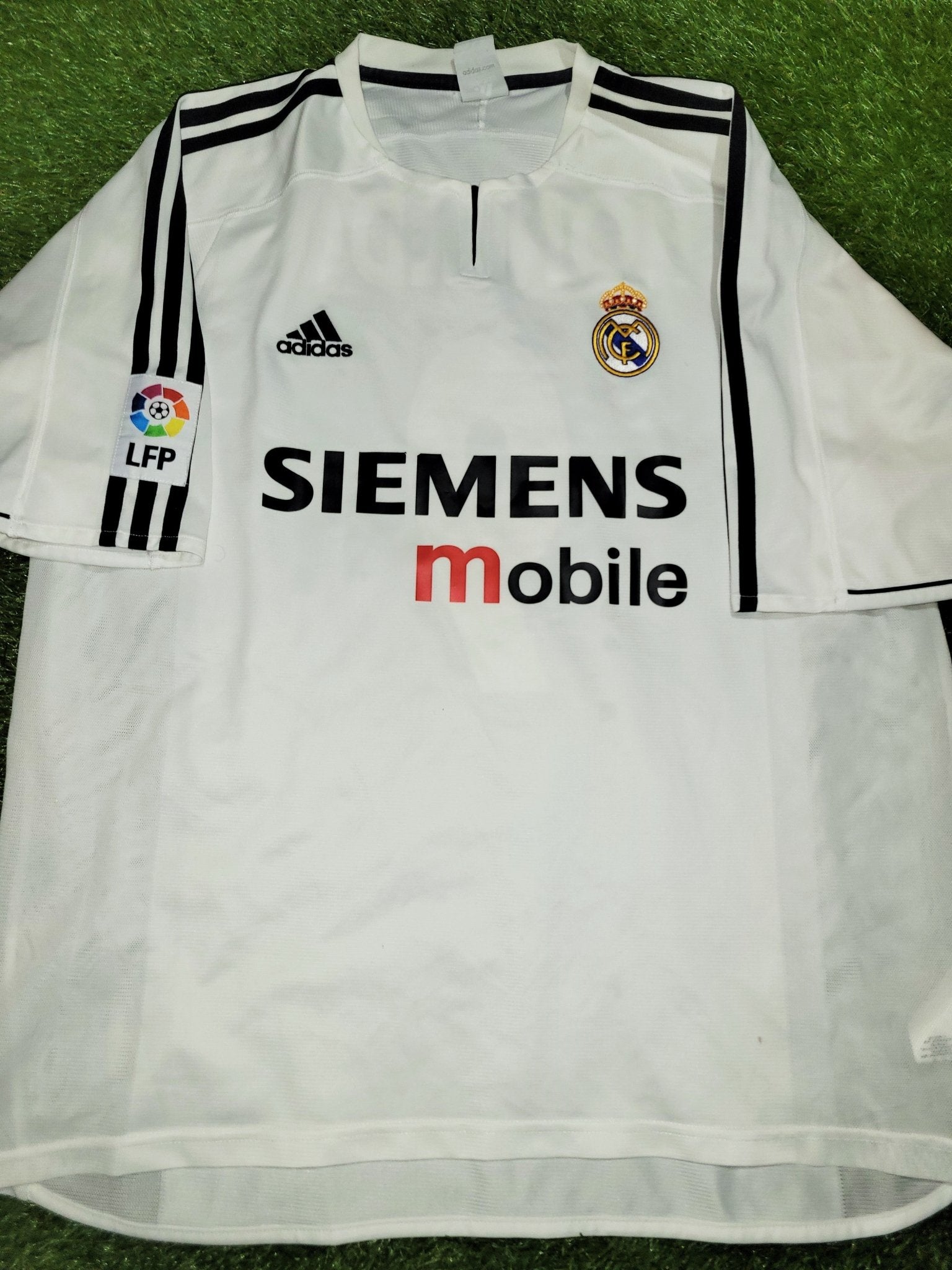 Ronaldo Real Madrid Home 2003 2004 GALACTICOS Jersey Shirt Camiseta XL SKU# 021804 Adidas
