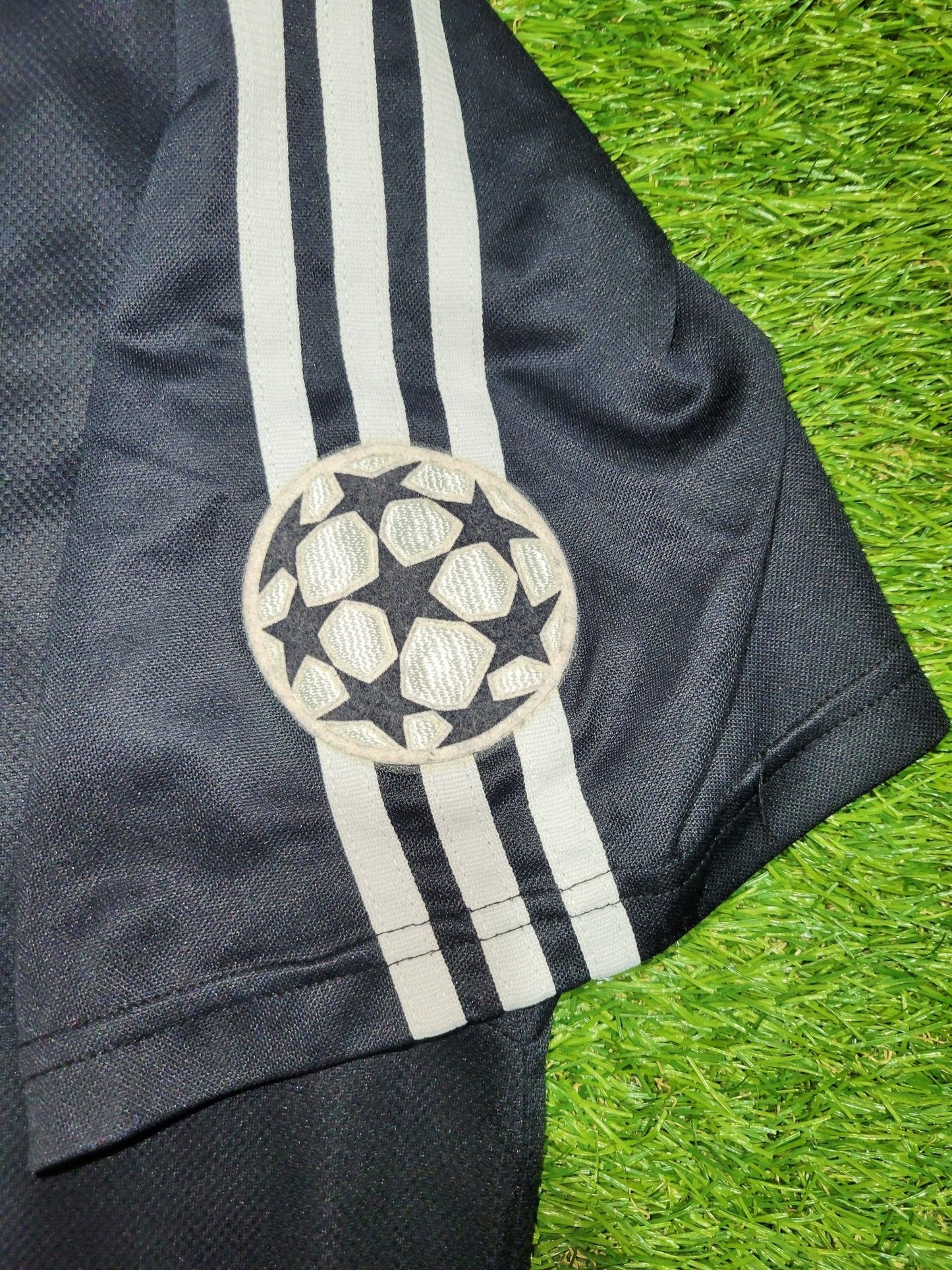 Ronaldo Real Madrid UEFA CENTENARY DEBUT SEASON 2002 2003 Away Jersey Shirt Camiseta L SKU# 134747 ASR001 Adidas