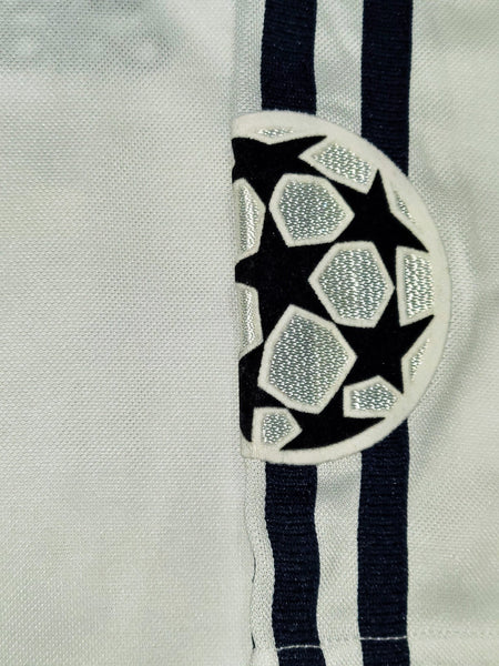 Ronaldo Real Madrid UEFA CENTENARY DEBUT SEASON 2002 2003 Home Soccer Jersey Shirt XL SKU# 134748 Adidas